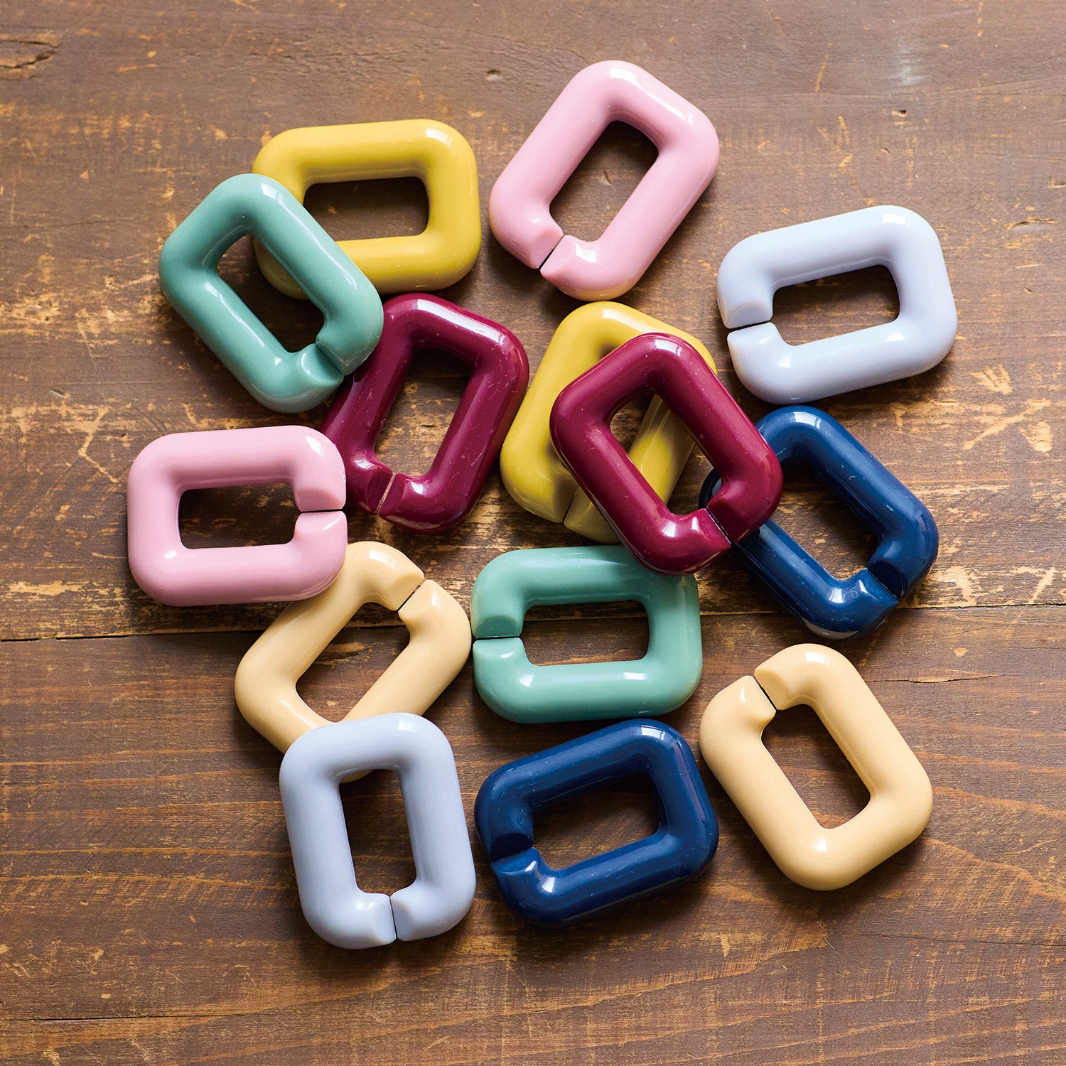 cocca(コッカ) ｜生地通販｜LINK LINK アクリル ビッグチェーン 3個入