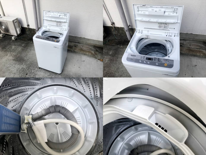 パナソニックの6キロ洗濯機2019年製シングルタイプを大田区南馬込にて