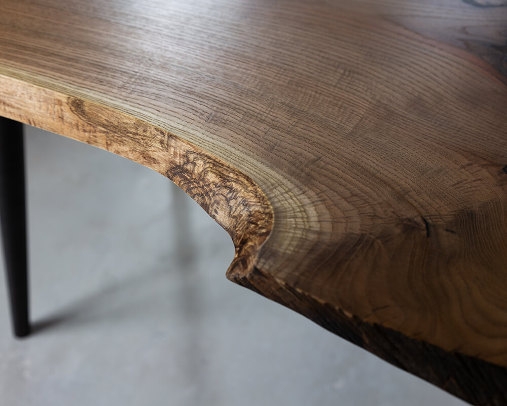 moricara キハダ ハギテーブル天板W2000 / オイル塗装［送料込み価格