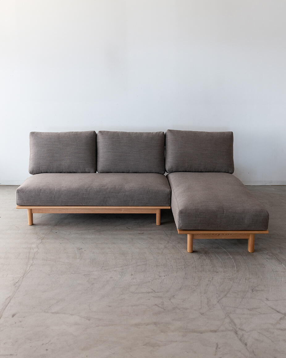 現品SALE］ソファ2点セット ソファLC034-2MD + カウチソファLC034-SMD