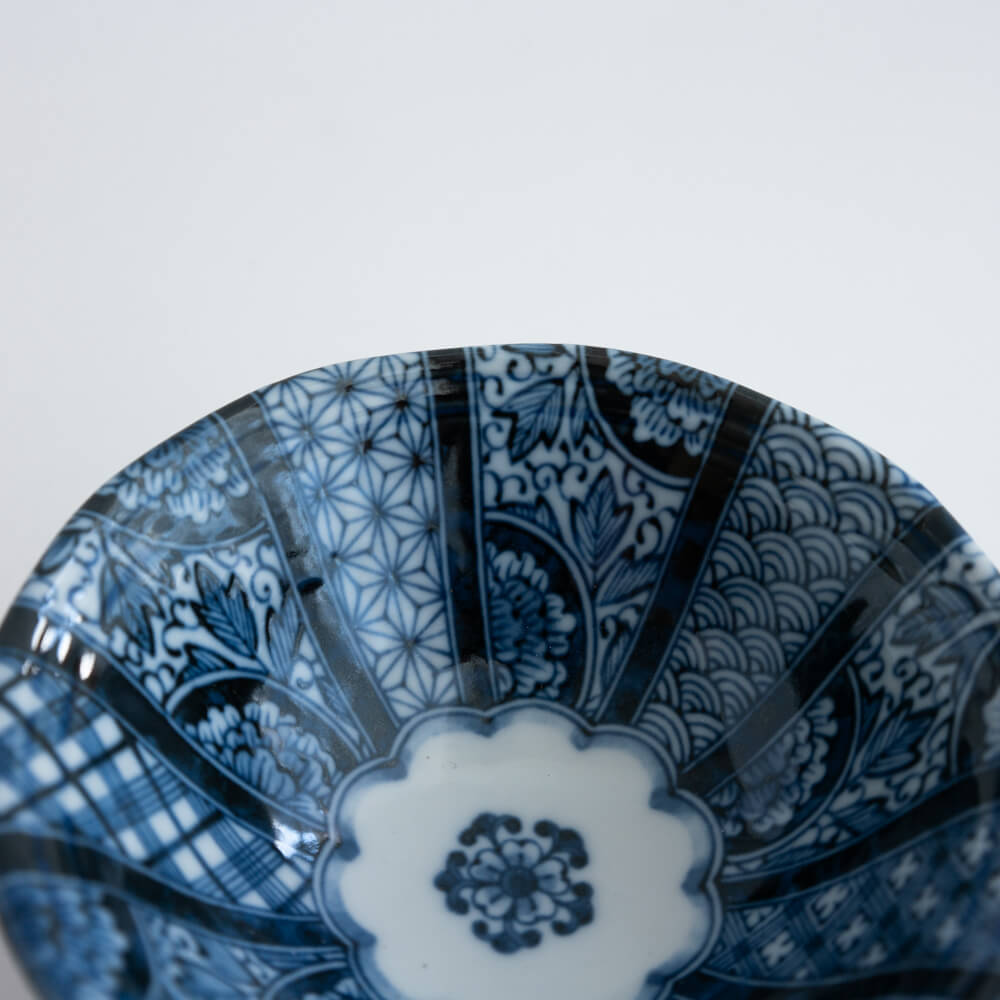 WEB限定】紺青花 三ツ足38鉢 -器市- | cocochi ｜ 家具と服と暮らしの