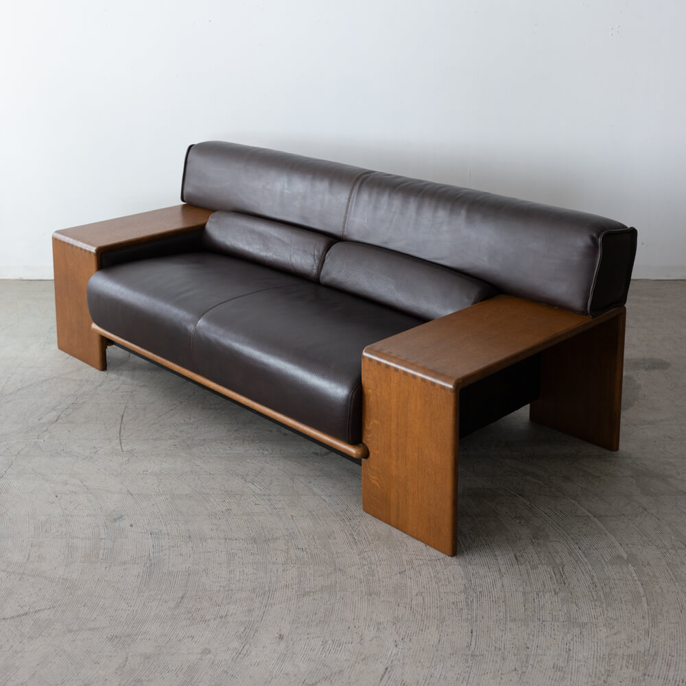 アップサイクル品］カンディーハウス ボルス 2Pソファ ウレタン塗装