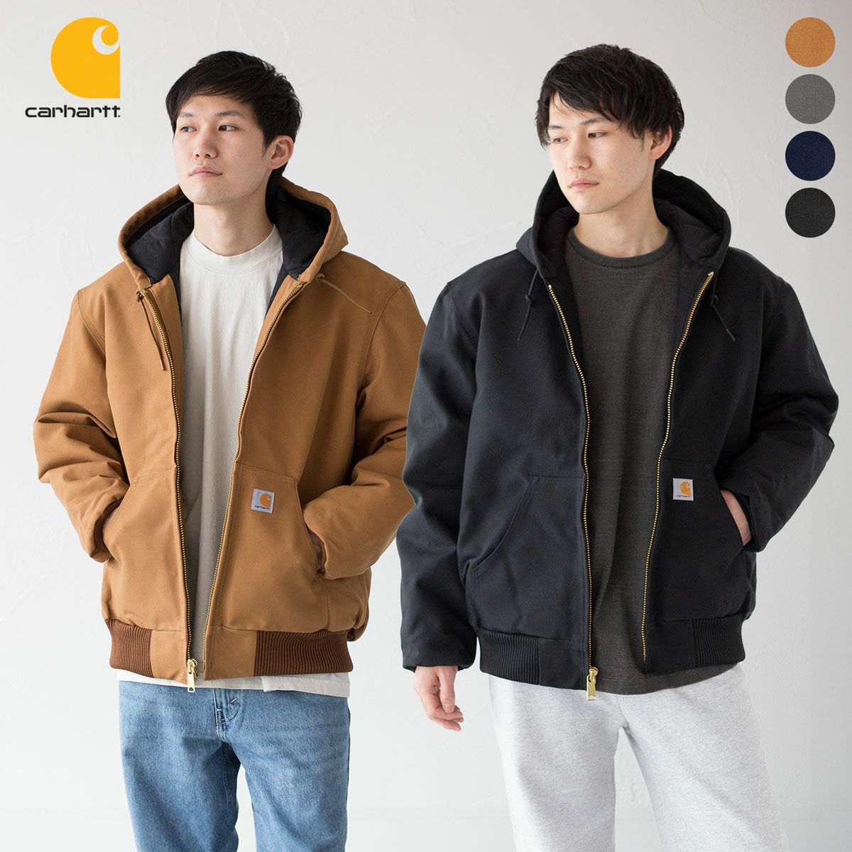 米国直輸入 カーハート アクティブ ジャケット J140 106673 ルーズ
