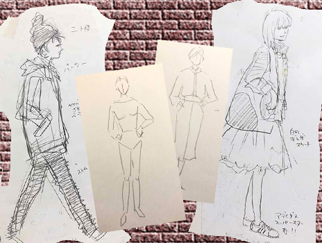 ファッションスタイル画・デザイン画を描くレッスン | 洋裁ソーイング