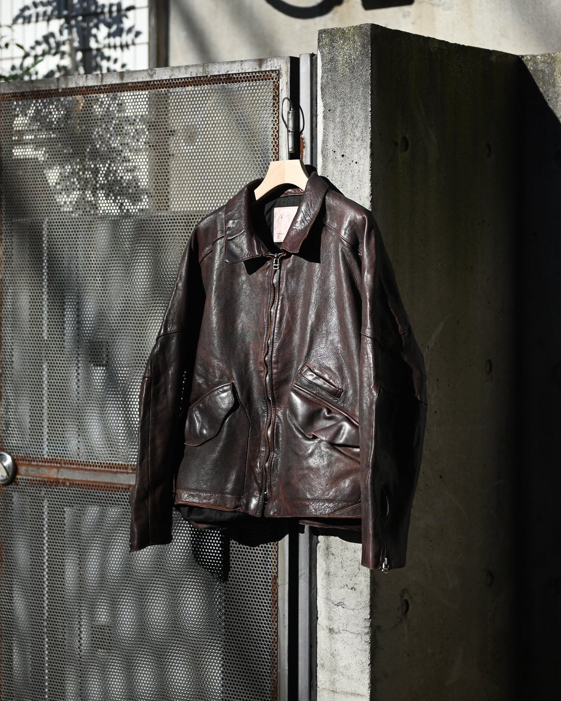 ANCELLM - LEATHER JACKET | COELACANTH アンセルム 正規取扱店 公式