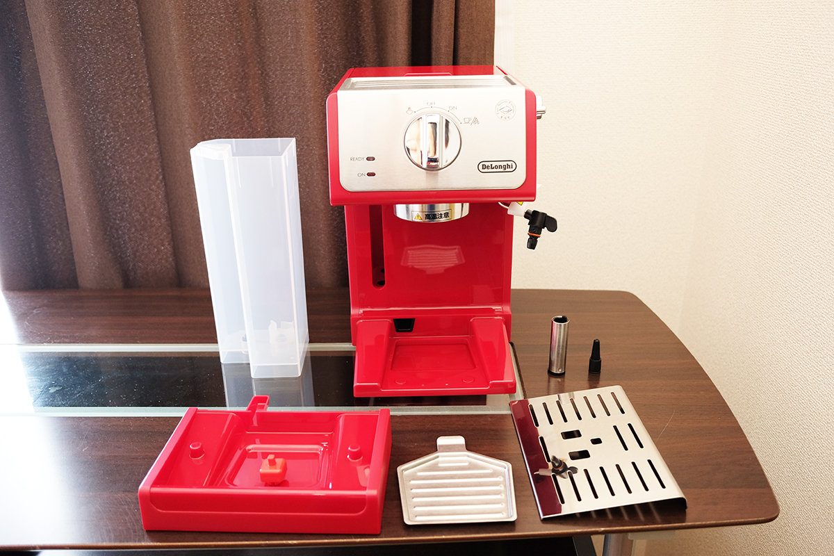 デロンギ社製の家庭用エスプレッソマシン「アクティブ」レビュー