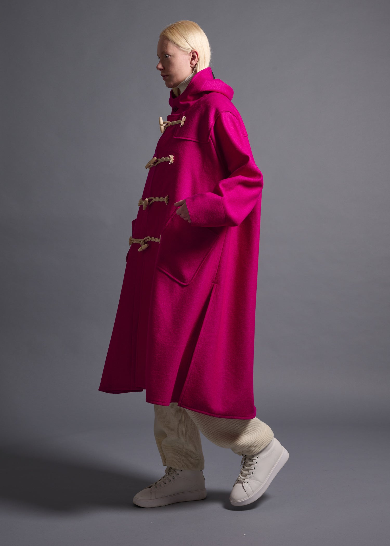 MONICA DUFFLE COAT, ダッフルコート、マンテコ、ウール、日本製