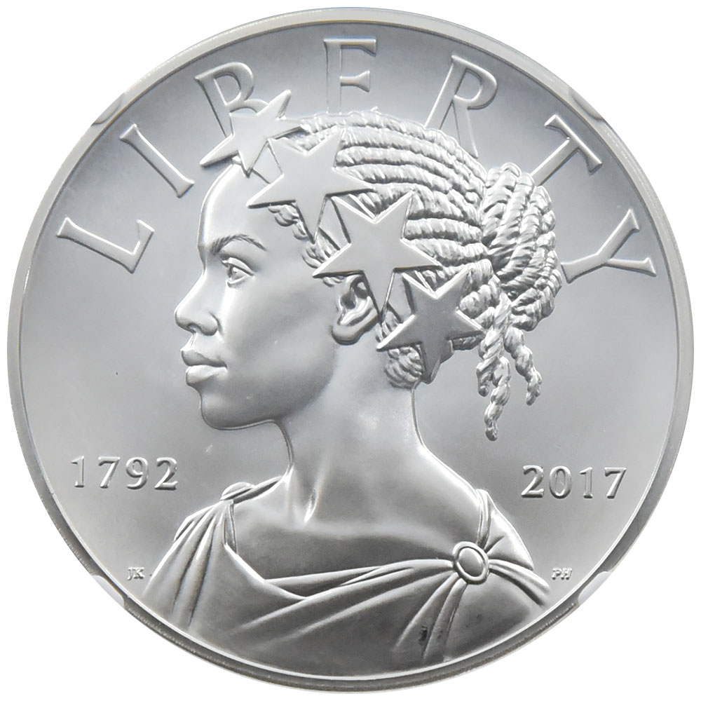 アメリカ 1792-2017 メダル 銀貨 NGC MS 70 225周年アメリカンリバティ
