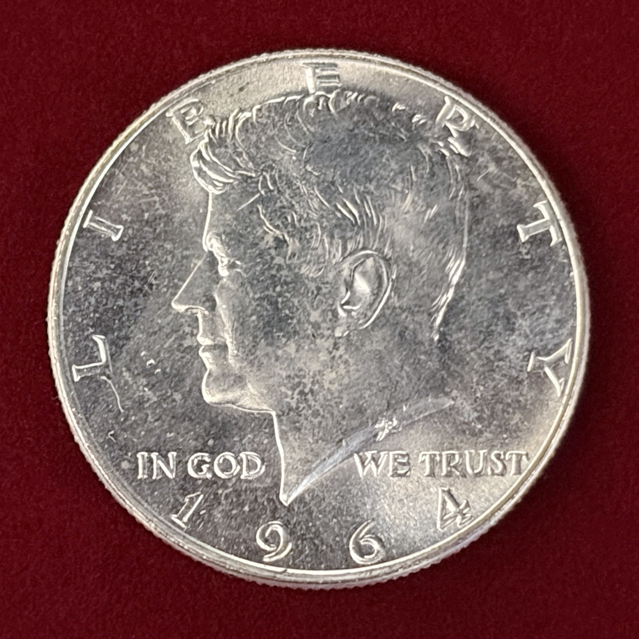 USA] Kennedy Half Dollar Silver Coin 1964 [B-0000505] – ワールド