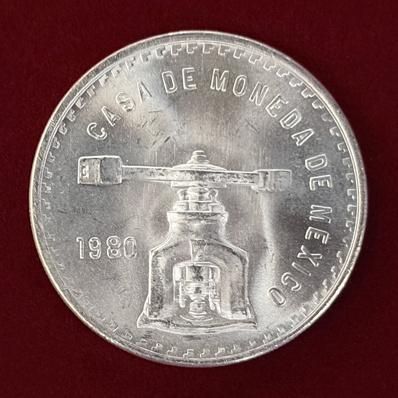 メキシコ】1オンザ 銀貨 1979-1980［B-0000521］ – ワールドコインズ