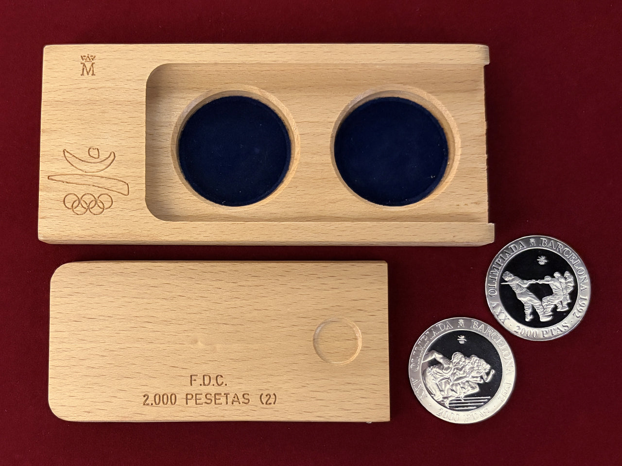 スペイン】1992年バルセロナオリンピック記念 シルバーコインセット 2