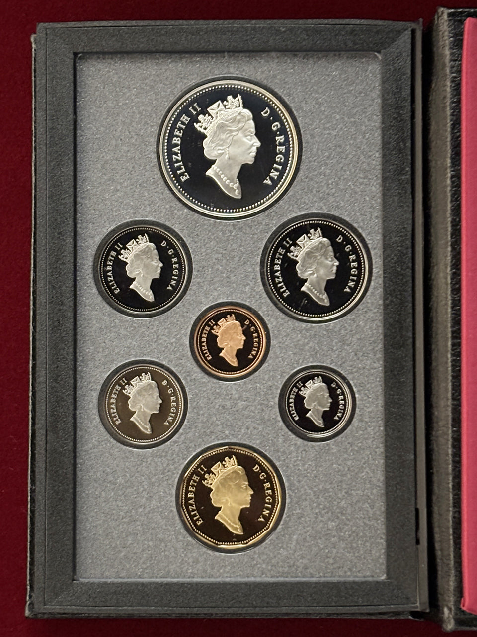 カナダ】プルーフセット7枚組 1991［C-0000097］ – ワールドコインズ