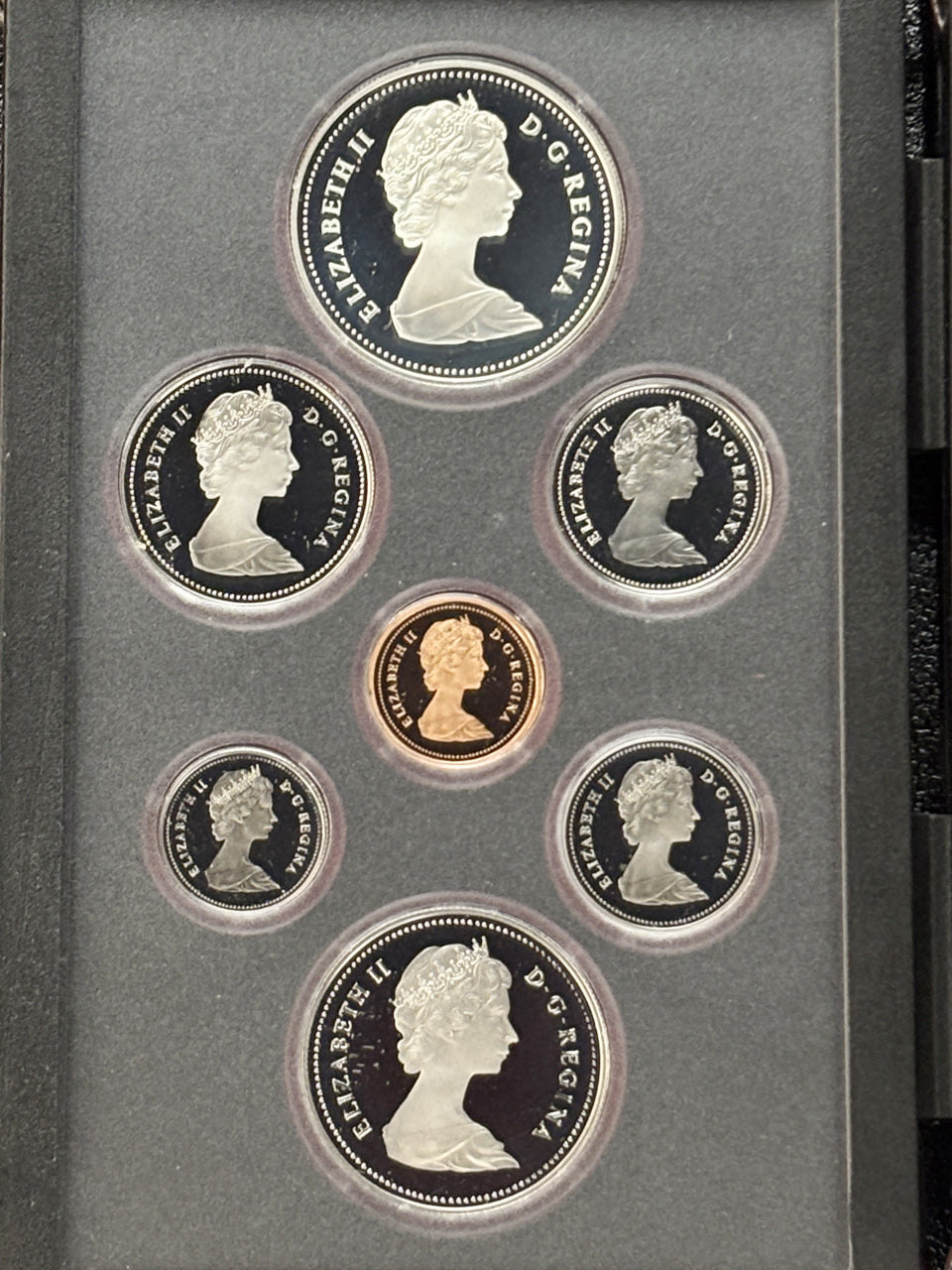 カナダ】プルーフセット 7枚組 1983［C-0000207］ – ワールドコインズ