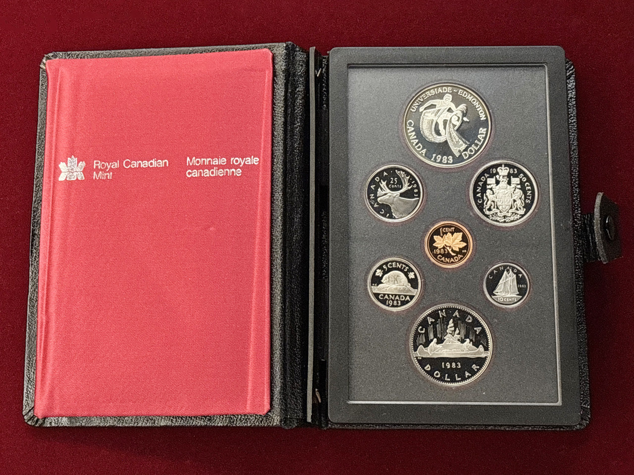 カナダ】プルーフセット 7枚組 1983［C-0000207］ – ワールドコインズ