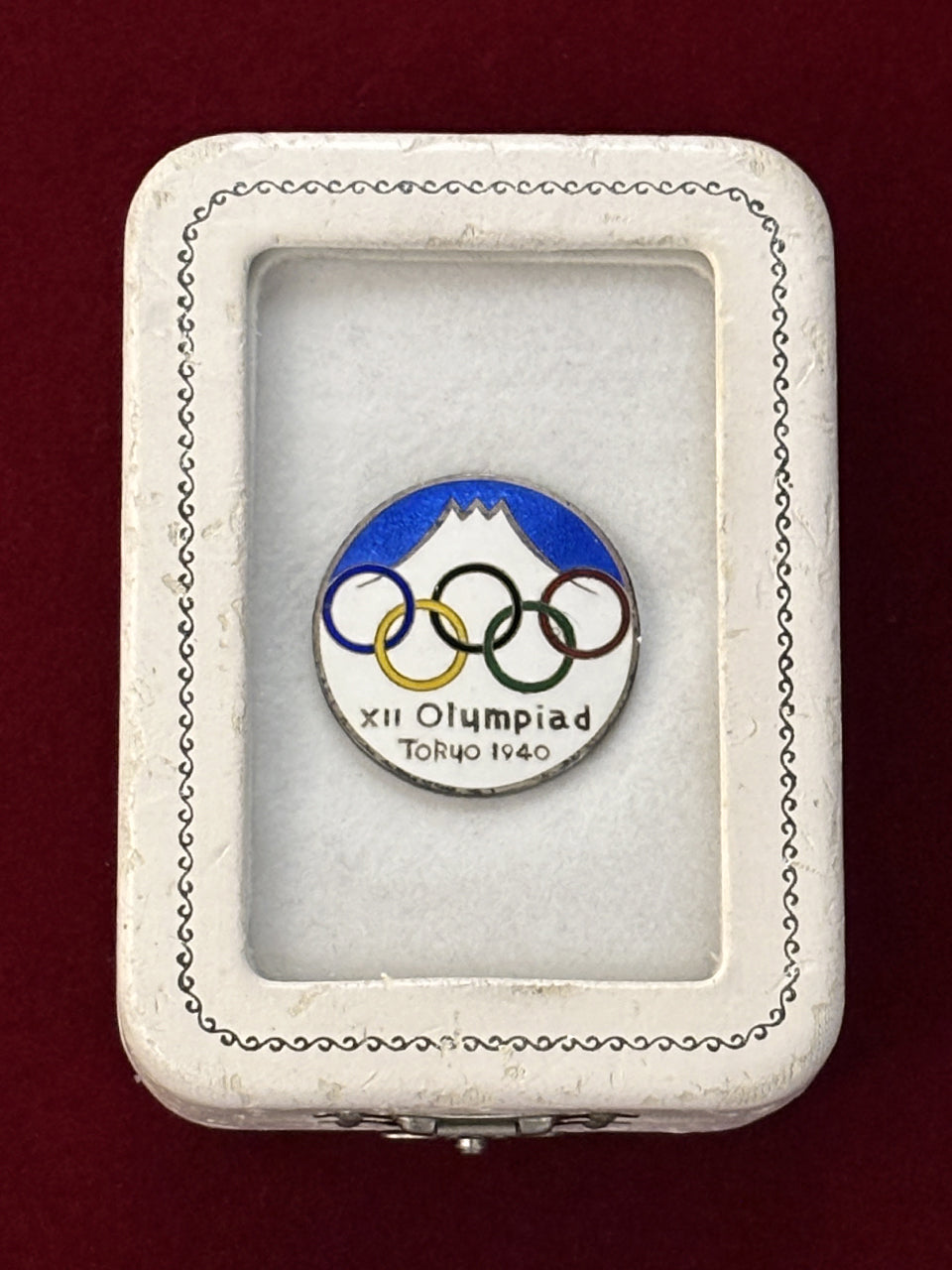Japan] 1940 Tokyo Olympics Official Mark Badge [C-0000321