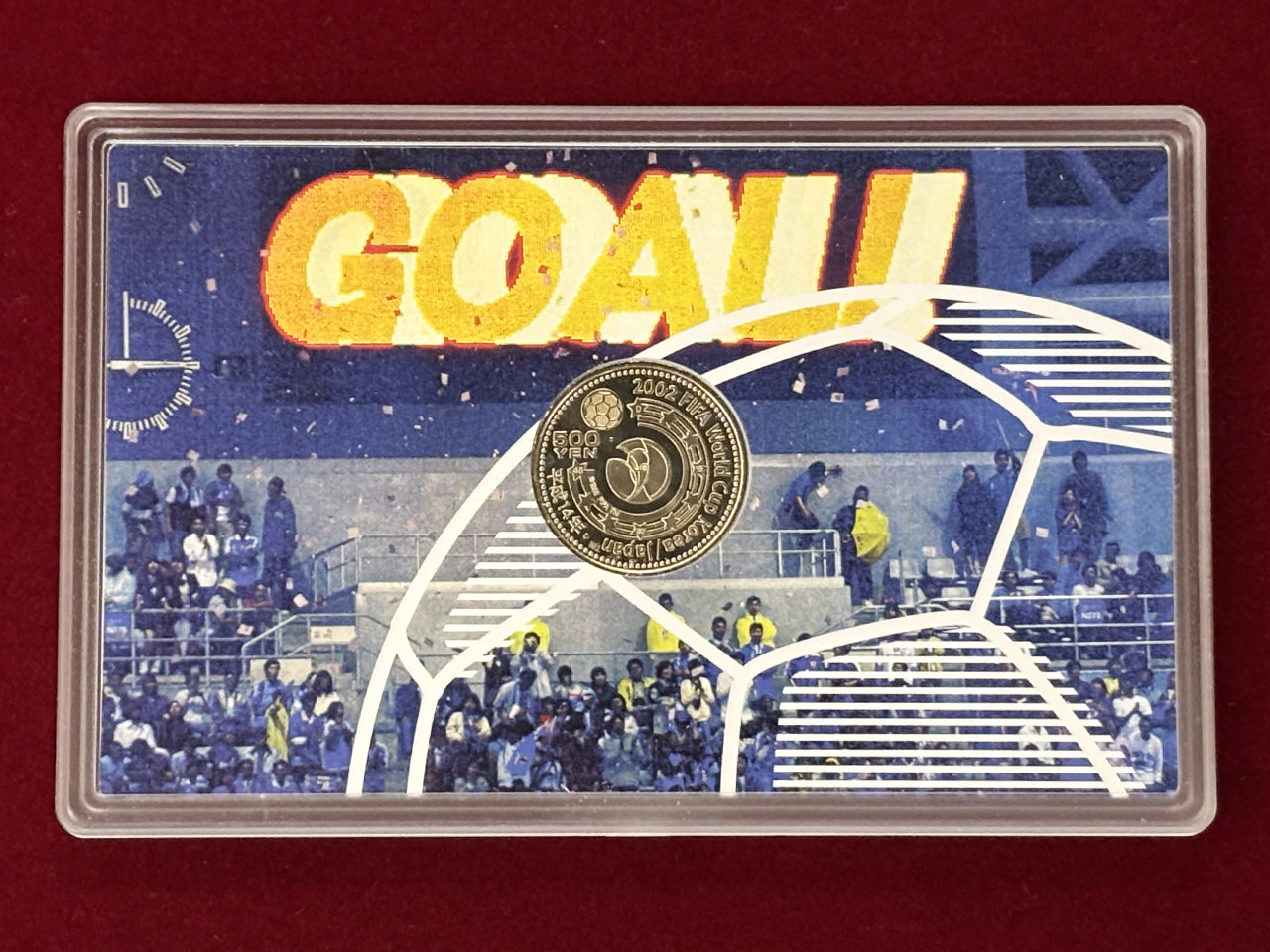 日本】2002 FIFAワールドカップ 500円ニッケル黄銅貨セット 3枚組 平成