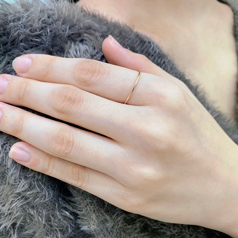 K10YG スキニー リング – COLETTE GIFT