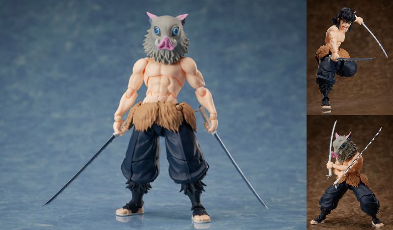 鬼滅の刃 嘴平伊之助 BUZZmod. (バズモッド) アクションフィギュア登場!!