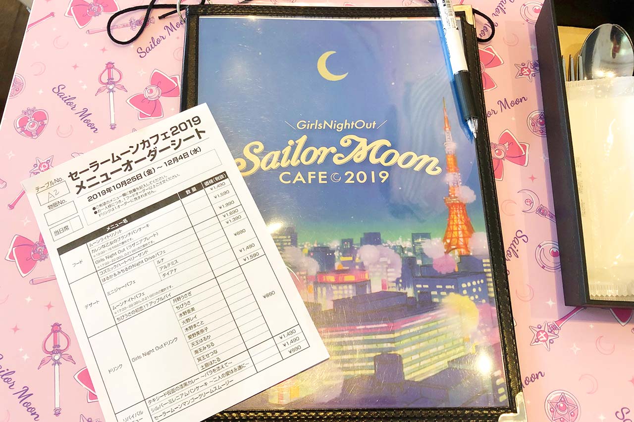 セーラームーンカフェ2019 in BOX CAFE東京ソラマチ店をレポート!!