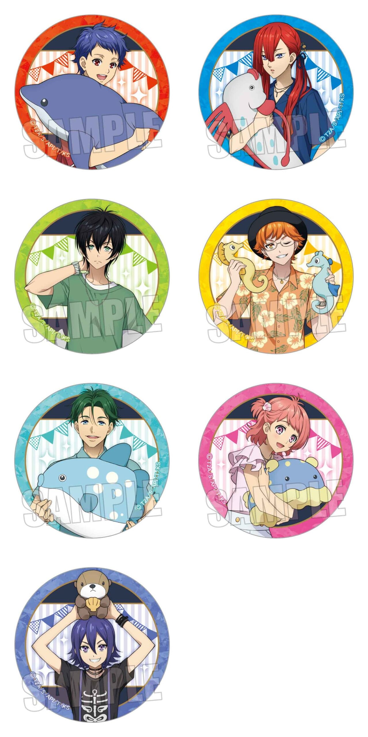 KING OF PRISM ぬいぐるみを抱えた描き下ろしグッズ 4月一般発売!