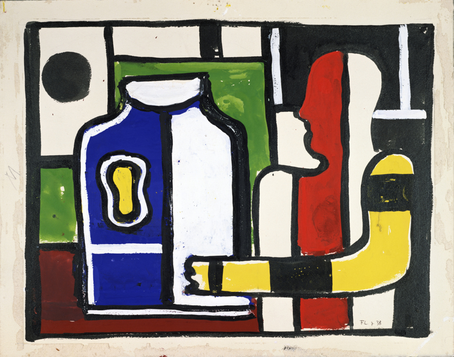 人間と壷|フェルナン・レジェ |所蔵作品検索｜国立西洋美術館