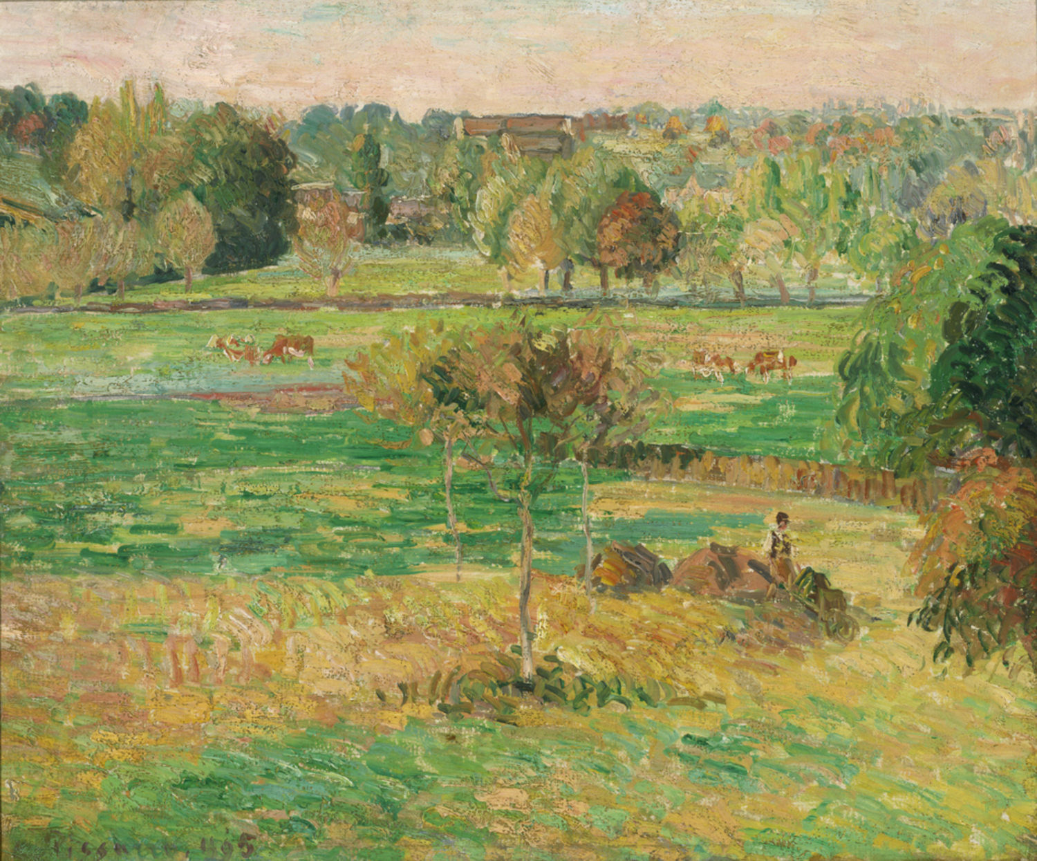 エラニーの秋|カミーユ・ピサロ |所蔵作品検索｜国立西洋美術館