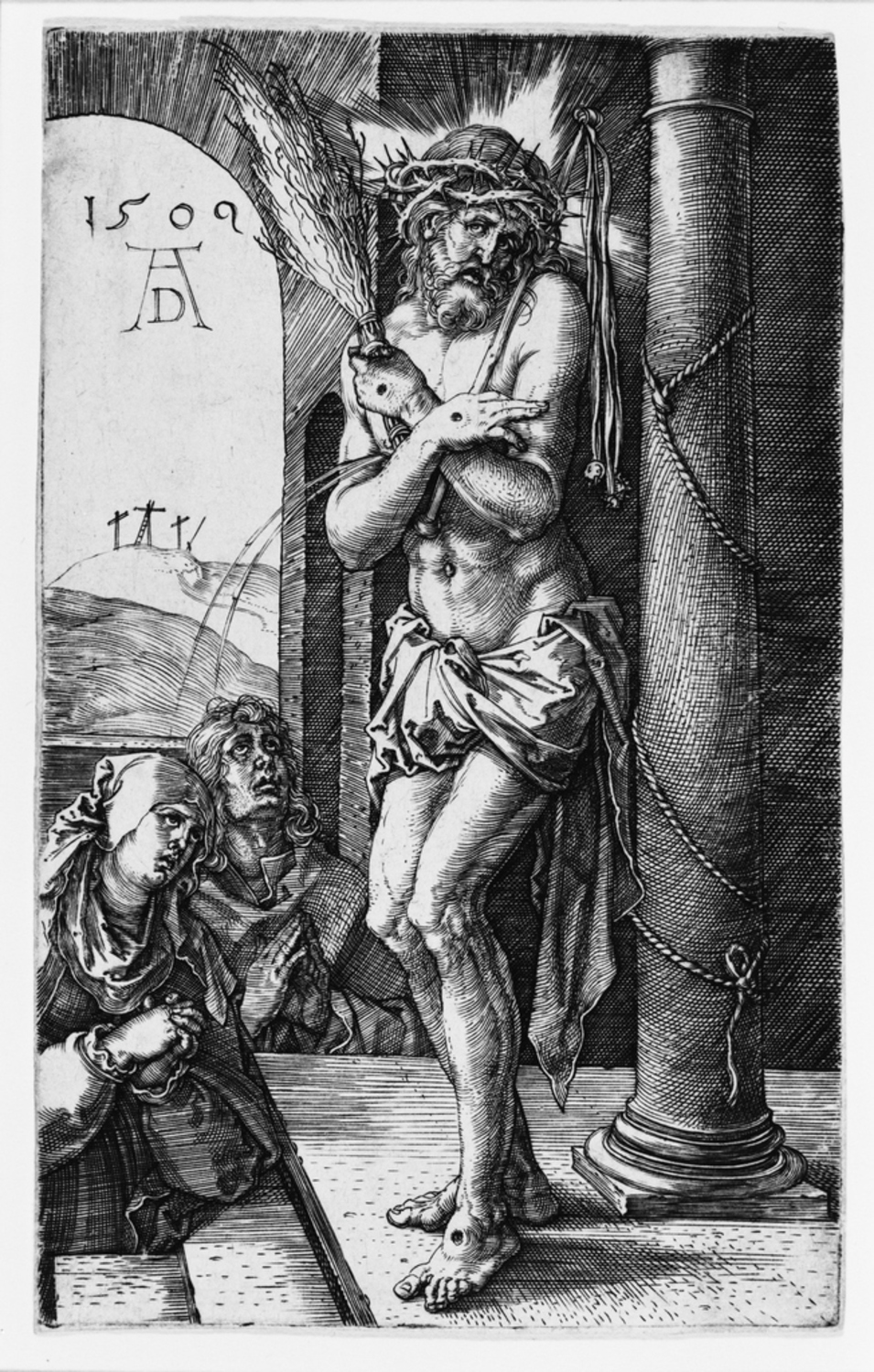 銅版画受難伝』：（1）悲しみのキリスト|アルブレヒト・デューラー