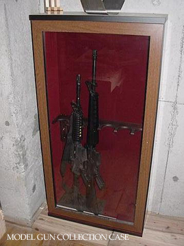 モデルガンコレクションケース｜こもれび工房