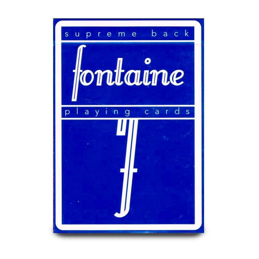 トランプ Fontaine Blue Grid 1/200 Fontaine playing cards GRID SET
