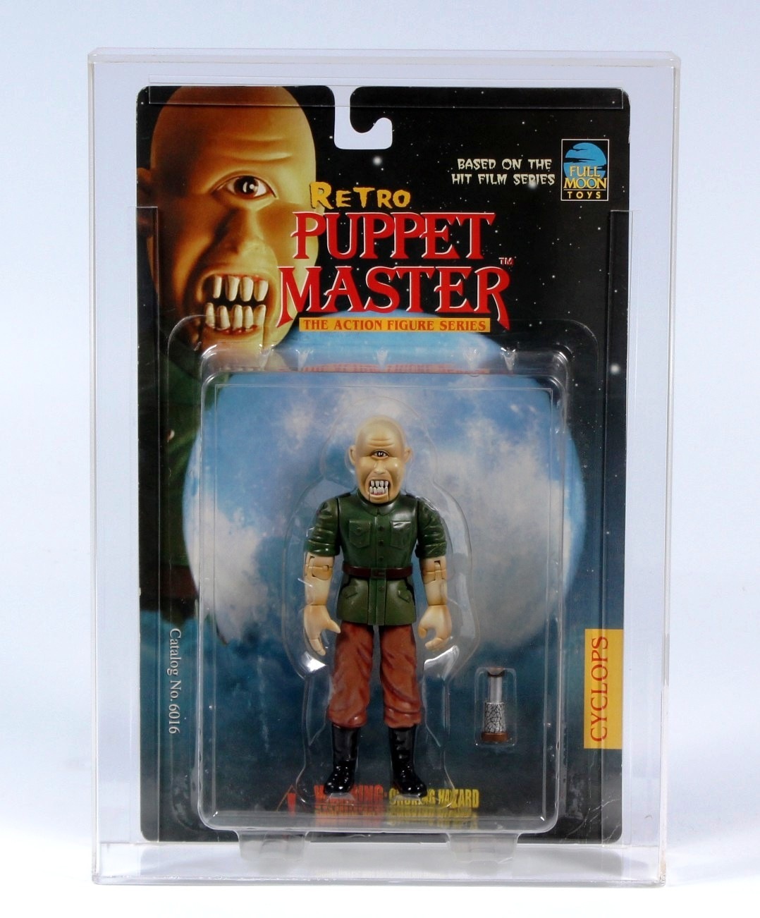 1999 Full Moon Toys Retro Puppet Master Carded Action Figure - Cyclops