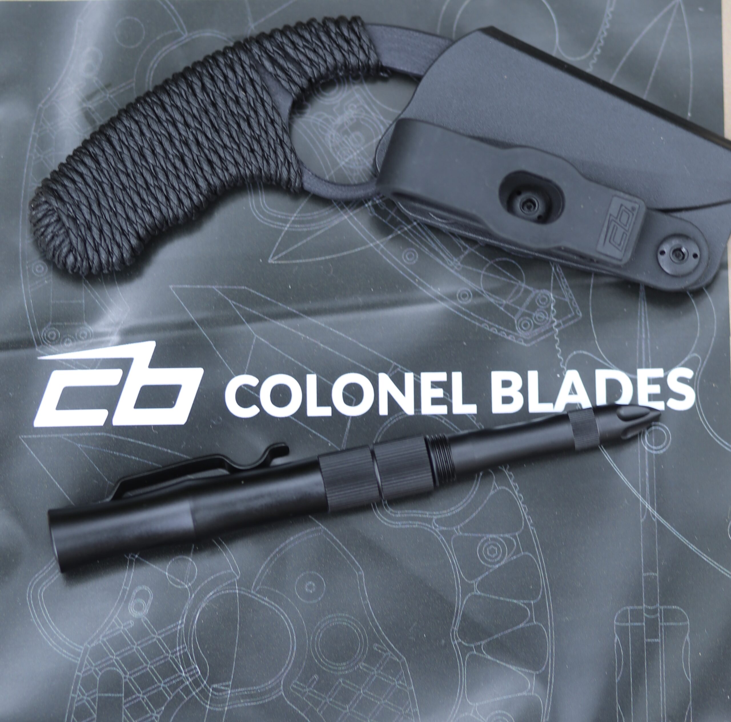 Fixed Blade Knife For Self-Defense (Italian Made - Colonel LowVz™)