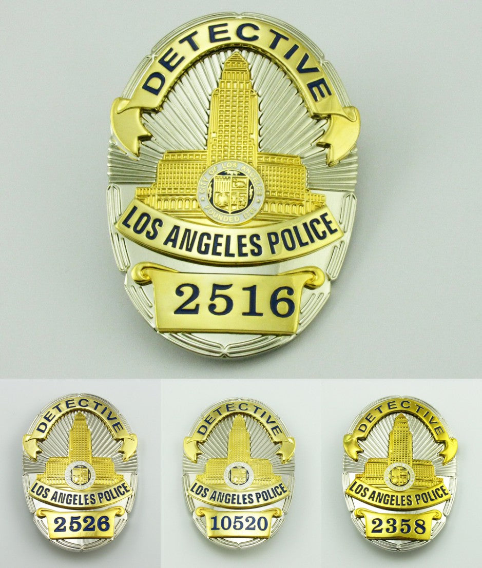 LAPD Detective Los Angeles Police Badge Replica Movie Props – Cop