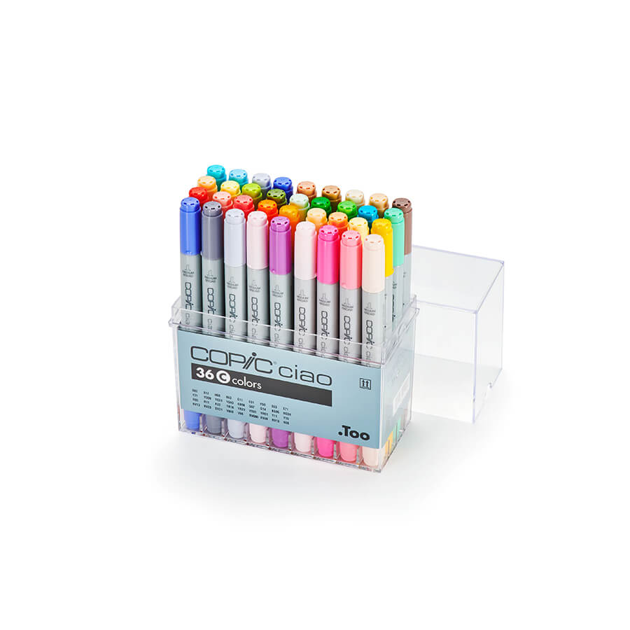 コピックチャオ 36色セットC - コピック公式サイト