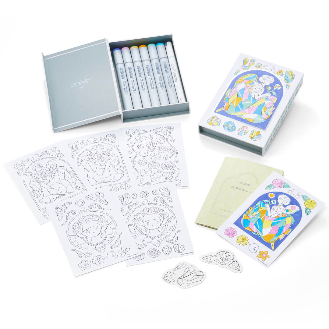 北澤平祐さんとコラボレーションしたコピックセットを数量限定で発売し