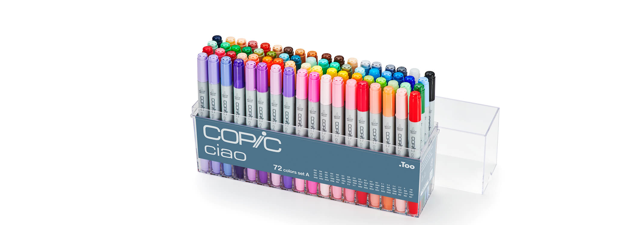 Copic Ciao 72 colors set A - COPIC Official Website