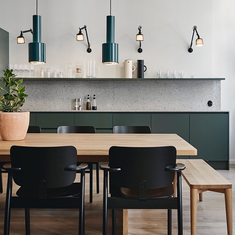 Artek（アルテック）DOMUS CHAIR（ドムスチェア）ブラック ステイン