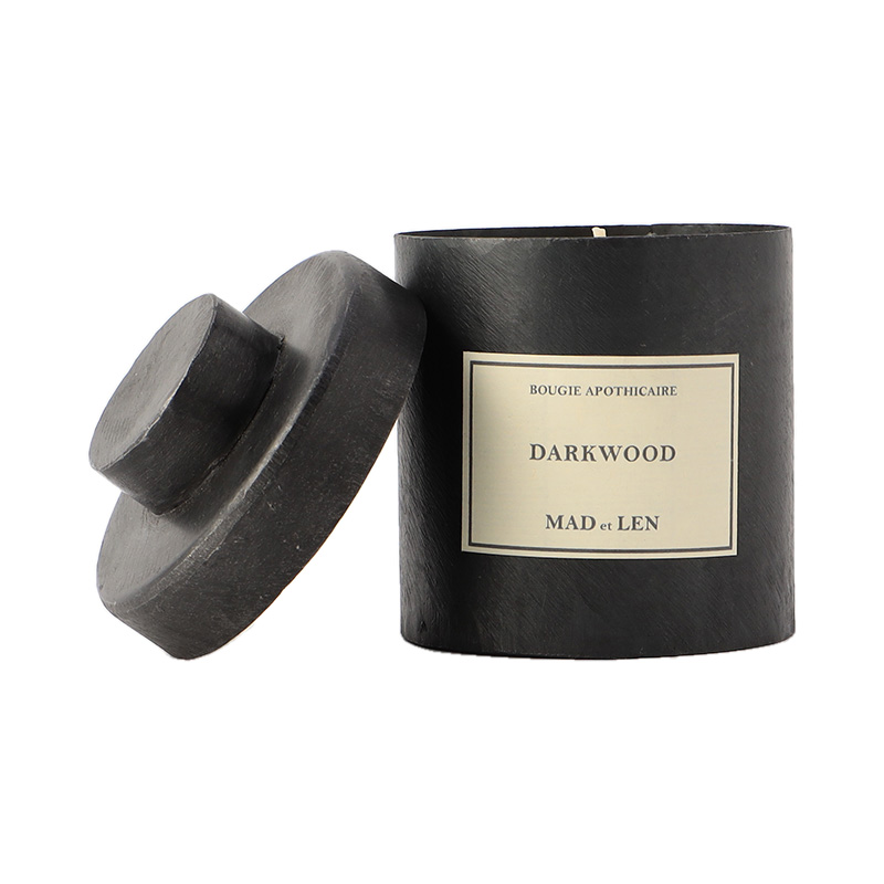 MAD et LEN（マドエレン）キャンドル プチ ダークウッド｜フレグランス