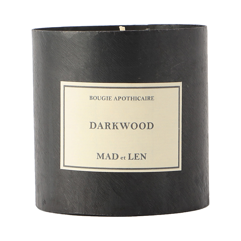 MAD et LEN（マドエレン）キャンドル プチ ダークウッド｜フレグランス