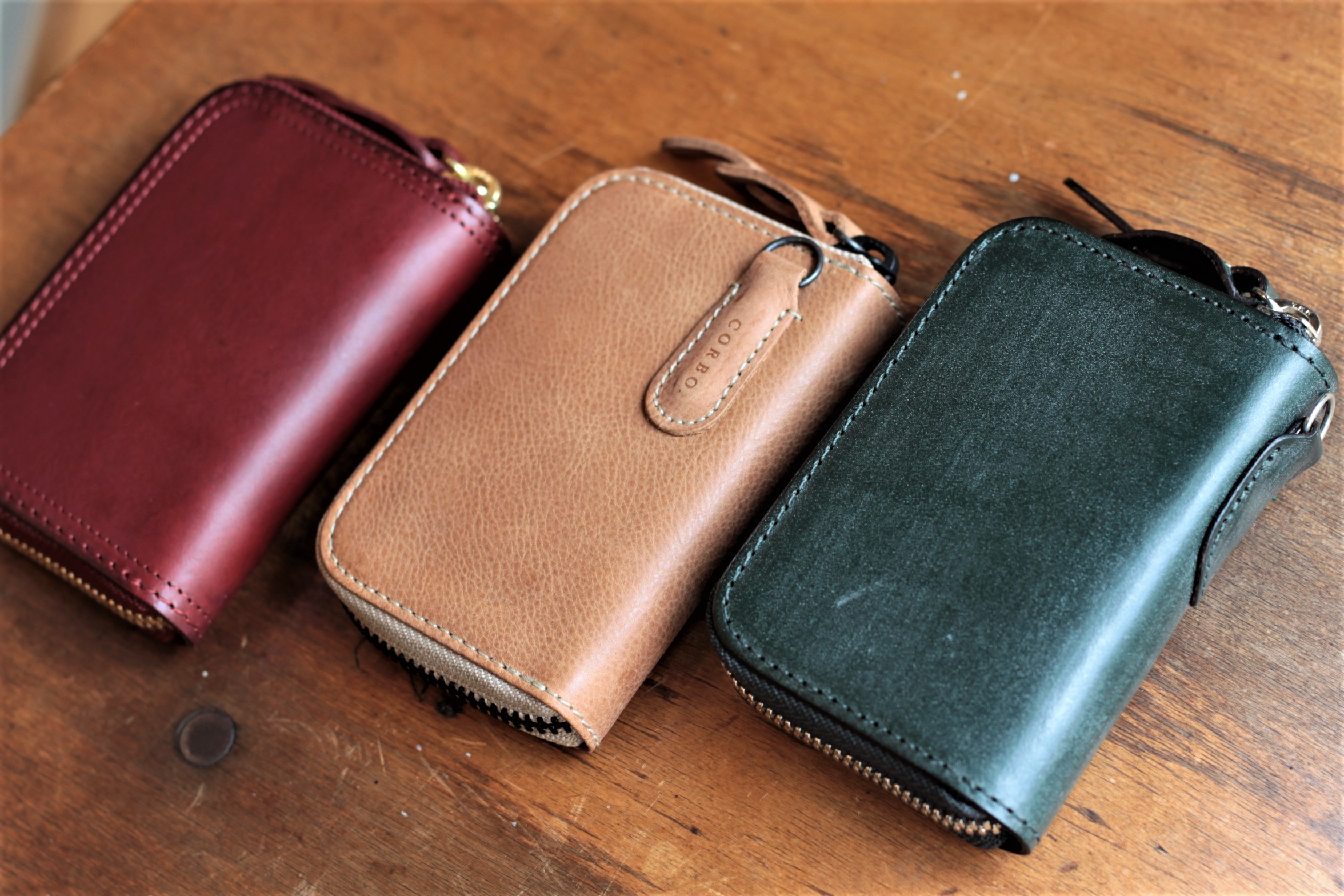 ラウンドファスナーカード＆コインケースのご紹介 | CORBO. コルボ