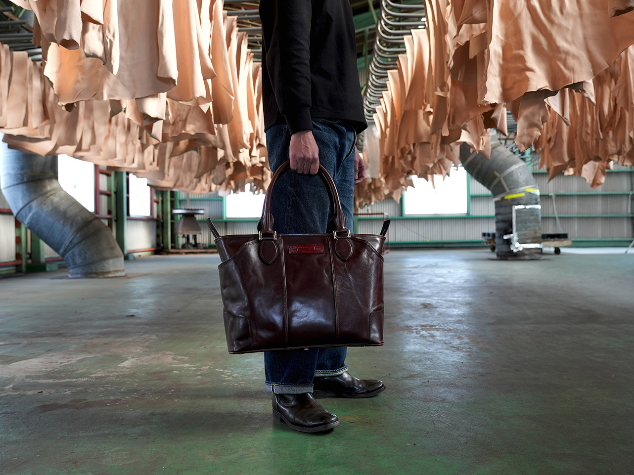 Wide Tote Bag -DWIGHT-｜THE WARMTHCRAFTS-MANUFACTURE