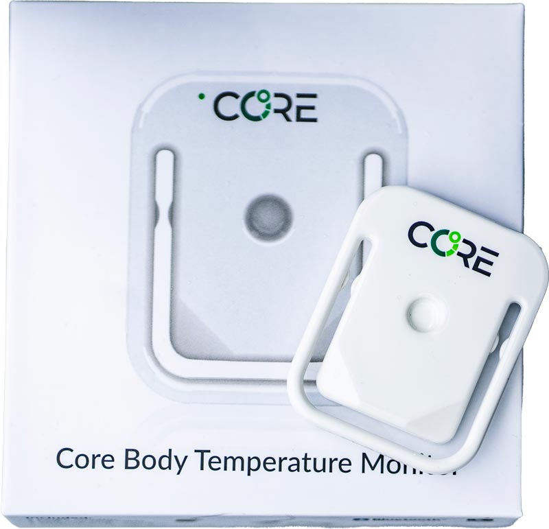 CORE1| カラダの深部温度がわかるモニタリングセンサー