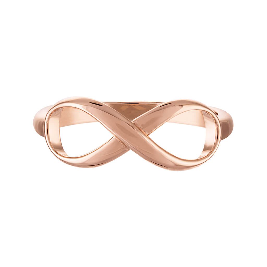 Infinite Love Rose Gold Ring | Rose Gold Infinity Ring