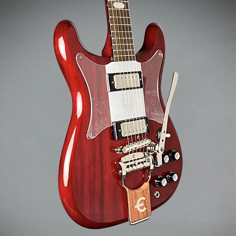 Epiphone Crestwood Custom Tremotone 2022 - Cherry – Corner Music
