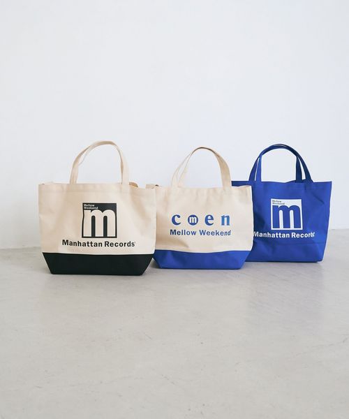 ManhattanRecords（マンハッタンレコード）別注2WAYトートバッグ