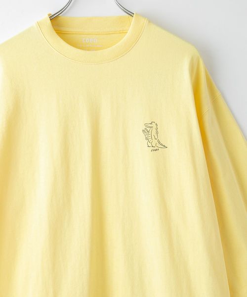 RYO KANEYASU × コーエン アニマルプリントロングスリーブTシャツ