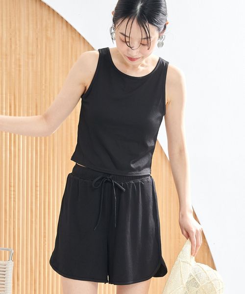 3点セット】アメリカンスリーブタンク スイムウェア