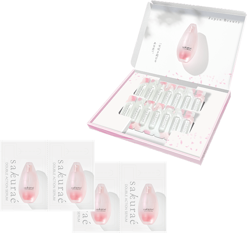 公式】大塚製薬から日本初のダブル美白美容液 サクラエ 7日間体験セット