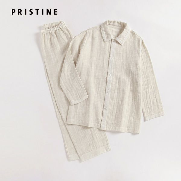 オーガニックコットン&リネン ダブルガーゼパジャマ | オーガニック