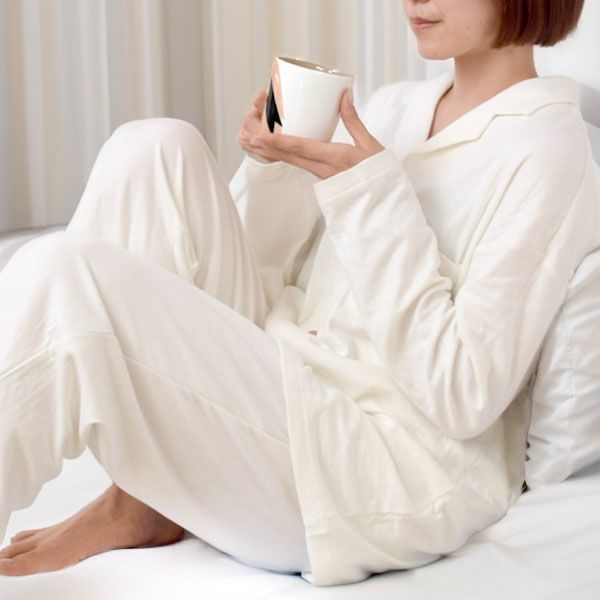 オーガニックコットン ダブルガーゼ 男女兼用パジャマ | オーガニック