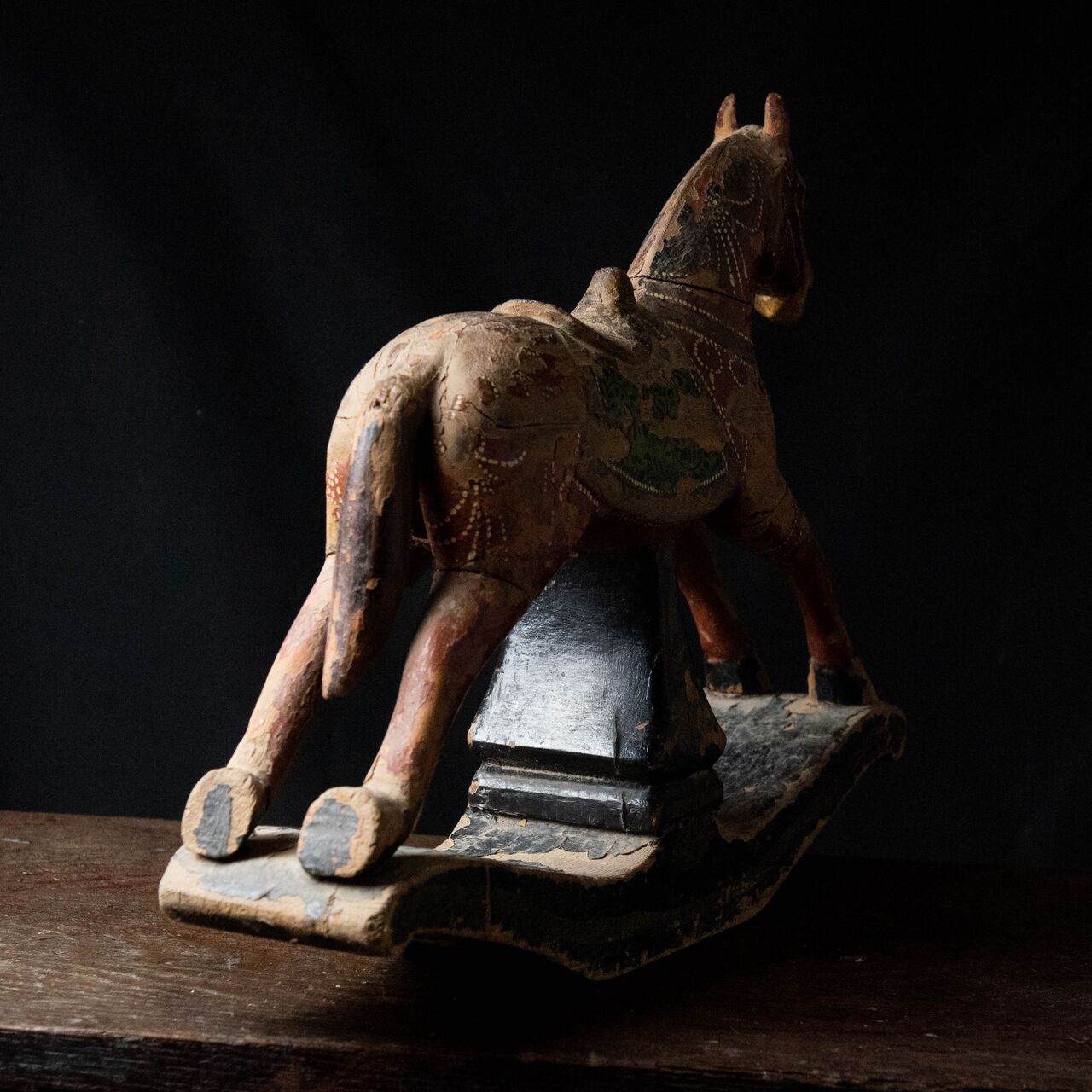 木工芸 :: 木彫 馬 大 インド | COTTOU.JP 骨董の通販マーケットプレイス